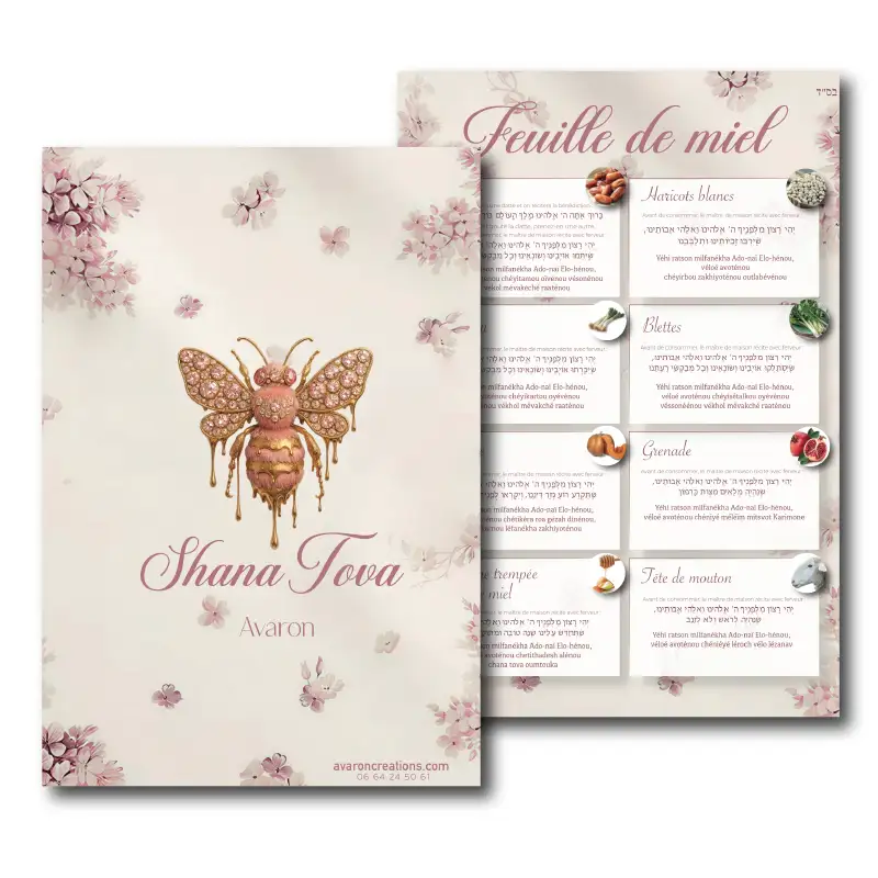 Feuille de miel abeille 